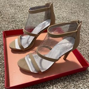 KELLY AND KATIE SANDAL HEELS